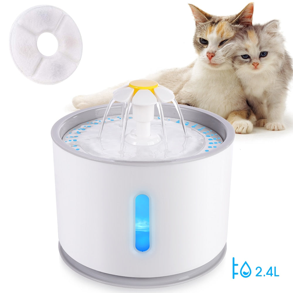 Pet Drinking Fountain Dispenser | Introducing our Pet Drinking Fountain Dispenser - the ultimate solution for keeping your beloved pet